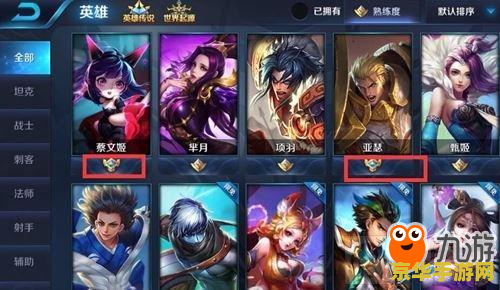 王者荣耀怎么看英雄等级 王者荣耀怎么看英雄等级