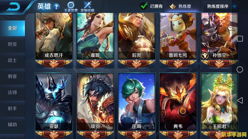 王者荣耀怎么看英雄熟练度 王者荣耀怎么看英雄熟练度