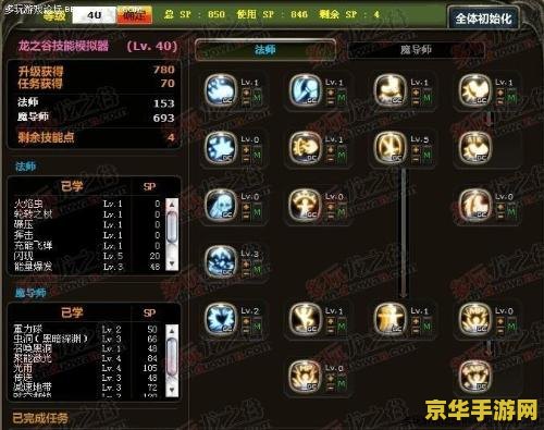 龙之谷魔导加点 龙之谷魔导加点攻略