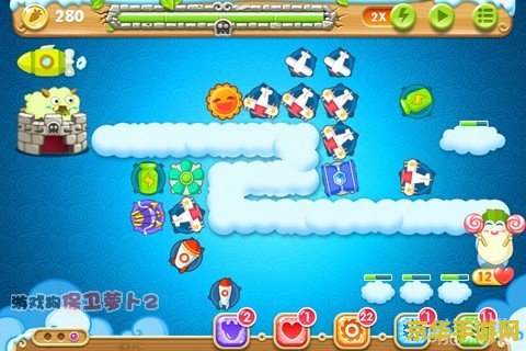 保卫萝卜2 60 <h3>保卫萝卜2 第60关攻略详解</h3>