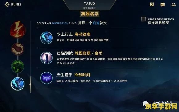 英雄联盟最新天赋讲解 英雄联盟最新天赋讲解