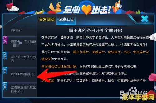 王者荣耀怎么查看cdkey 王者荣耀怎么查看CDKey