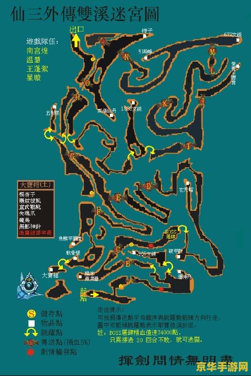 仙剑奇侠传三地图 仙剑奇侠传三地图深度解析