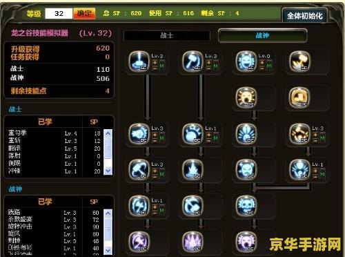 龙之谷战士加点 龙之谷战士加点策略分析