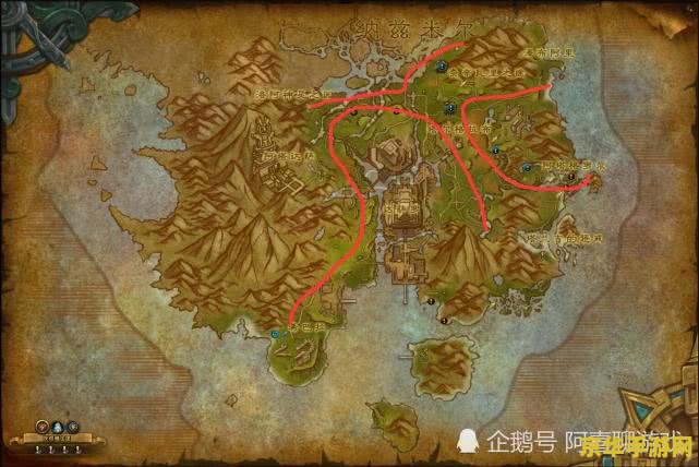 魔兽世界采药路线 魔兽世界采药路线