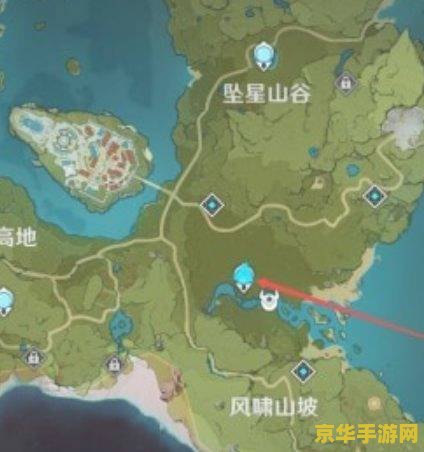 原神小地图怎么看风神瞳 原神小地图怎么看风神瞳
