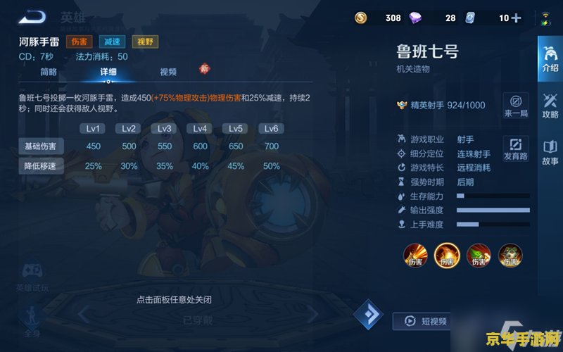 王者荣耀鲁班怎么出装输出高 王者荣耀鲁班七号高输出出装分析