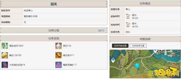 原神璃月主线任务列表 原神璃月主线任务列表及详细分析