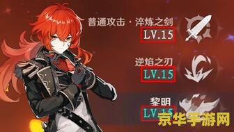 原神如何提升天赋 原神如何提升天赋