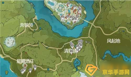 原神慕风蘑菇的位置 原神慕风蘑菇的位置