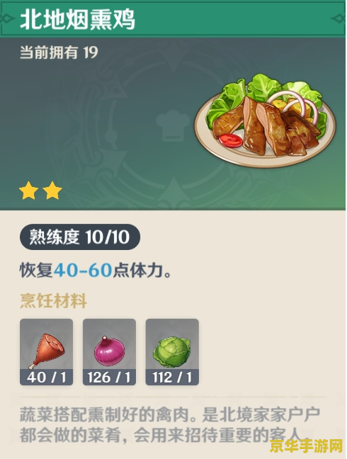 原神里面在哪制作食物 原神中食物的制作地点与技巧