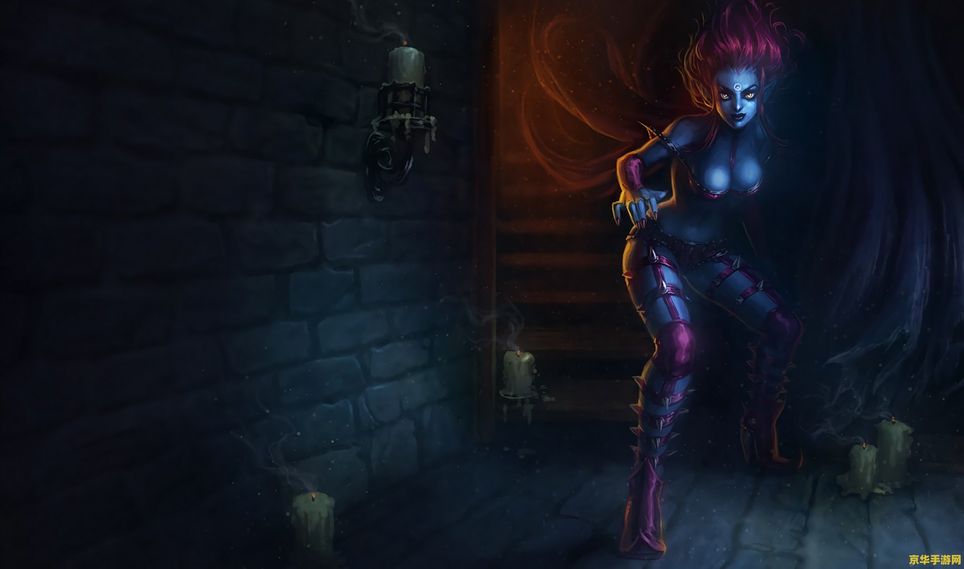 英雄联盟伊芙琳魔女 伊芙琳魔女：暗影中的魅影刺客