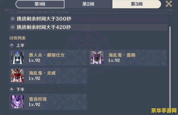 原神雷怎么过 原神：高效通过雷属性挑战的策略