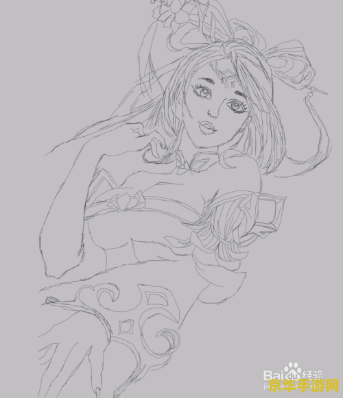 怎么画王者荣耀画 王者荣耀插画绘制指南