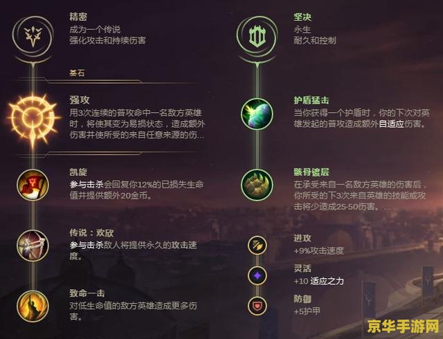 英雄联盟端游所有符文名字 英雄联盟端游所有符文名字