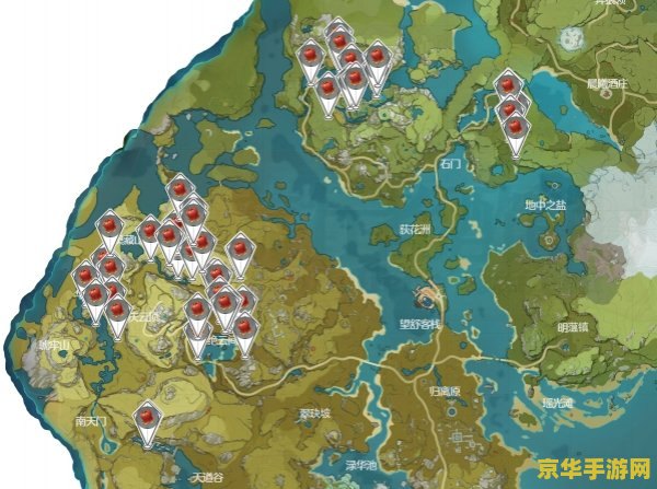 原神特产分布图 原神特产分布图详解