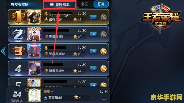 王者荣耀战力排行怎么查询 王者荣耀战力排行查询指南 王者荣耀战力排行怎么查询 王者荣耀战力排行查询指南