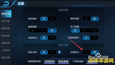 王者荣耀战绩权限怎么设 王者荣耀战绩权限设置指南