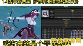 原神现在什么角色厉害 原神当前厉害角色分析