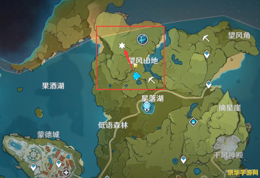 原神蒙德地灵龛分布图最新 原神蒙德地灵龛分布图最新