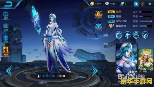 王者荣耀王昭君怎么冻 王者荣耀王昭君怎么冻人技巧解析