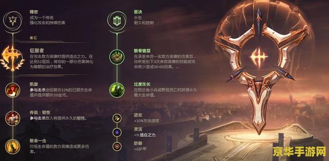 英雄联盟过度生长有什么用 英雄联盟过度生长天赋解析