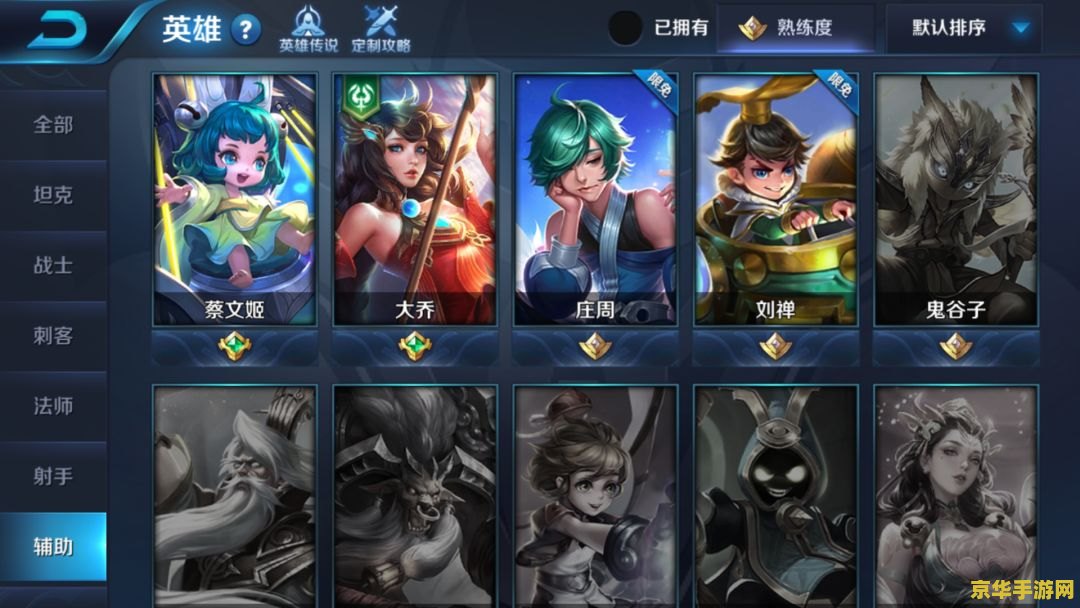 王者荣耀怎么分类选人 王者荣耀怎么分类选人