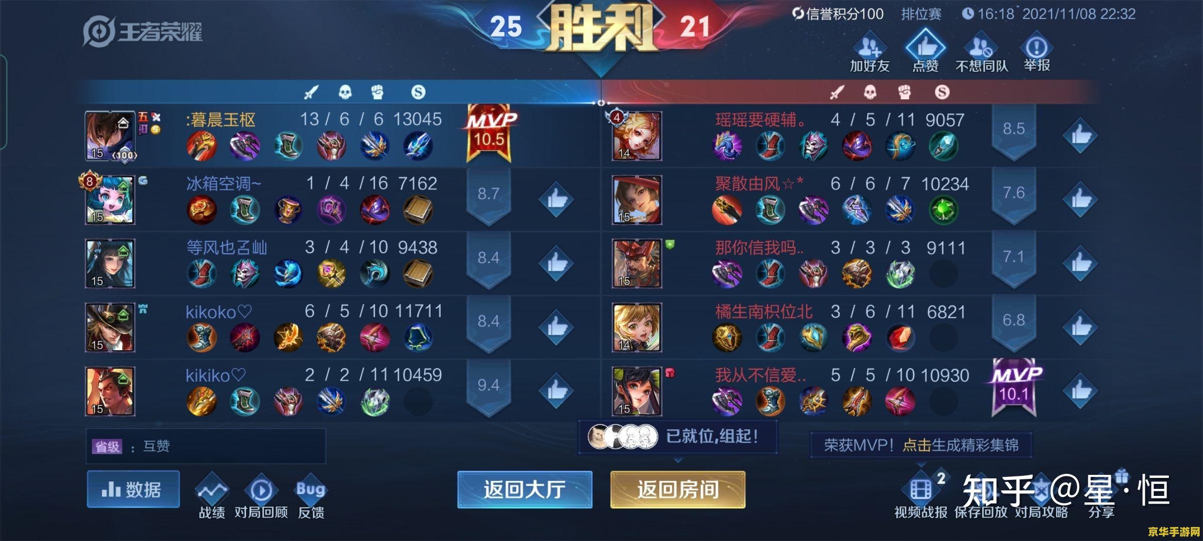 王者荣耀评分怎么评的 王者荣耀评分怎么评的