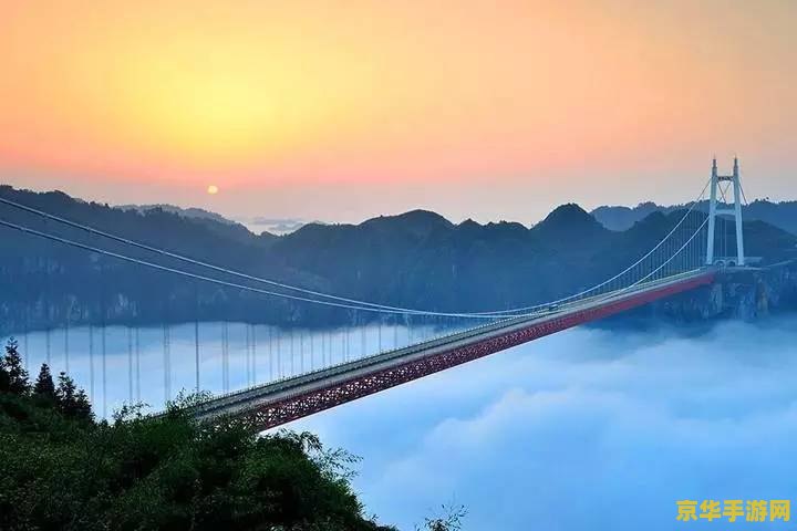 石门附近桥原神 石门附近桥上的原神探索之旅