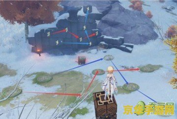 原神雪山第二个碎片仙灵顺序 原神雪山第二个碎片仙灵顺序攻略