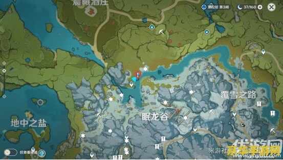 原神雪山左下方水池解密 原神雪山左下方水池解密攻略