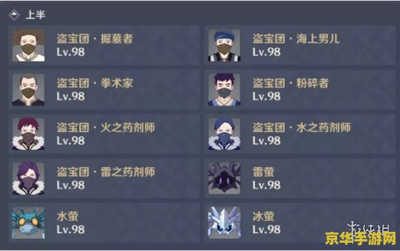 原神深渊所有生物 原神深渊所有生物解析