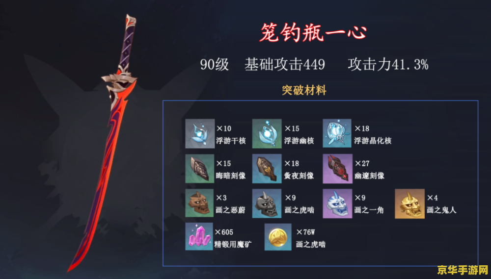 原神笼钓瓶一心故事 原神笼钓瓶一心：传奇之刃的过往与传说