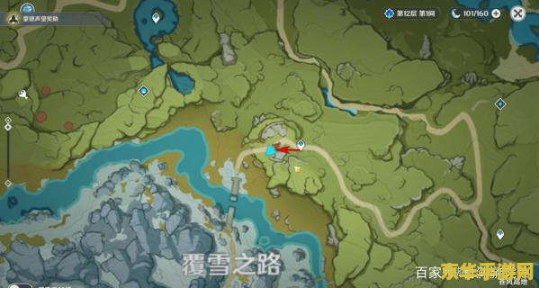 原神雪山山顶深赤之石位置 原神雪山山顶深赤之石位置攻略
