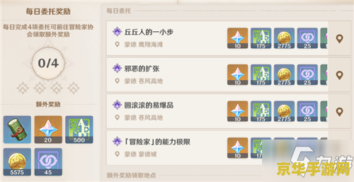 原神委托几点刷新 原神委托几点刷新