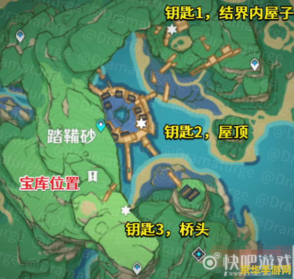 原神通往某处的三把钥匙位置 原神通往某处的三把钥匙位置详解