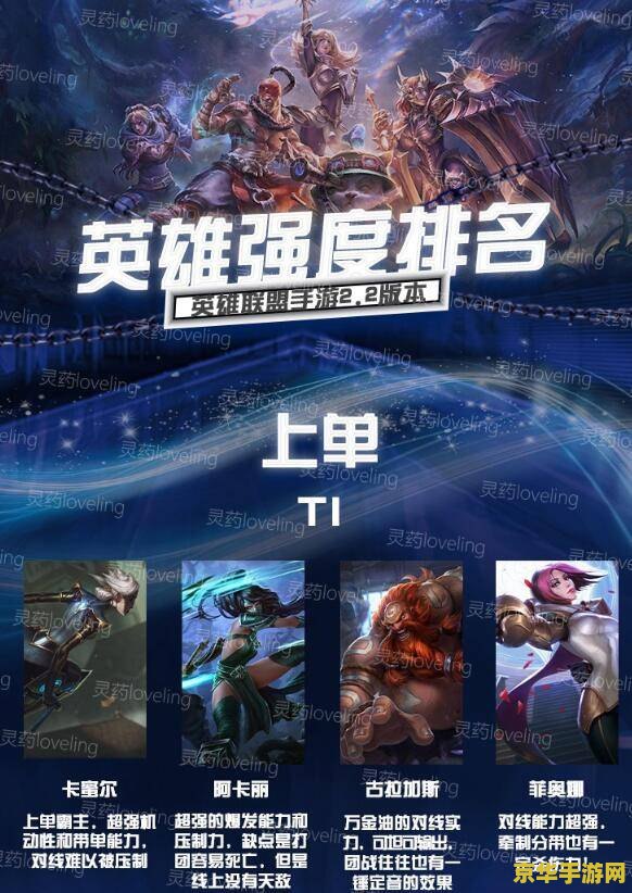 英雄联盟手游s2赛季 英雄联盟手游S2赛季深度解析