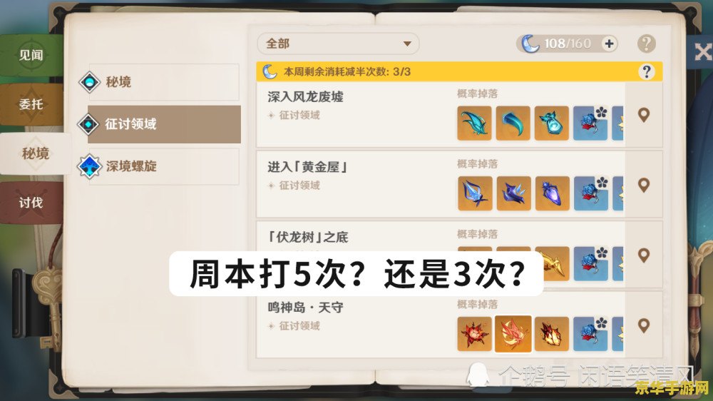 原神周本在哪里打 原神周本挑战位置及攻略