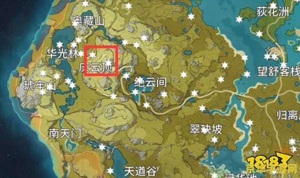 原神庆云顶位置 原神庆云顶位置详解
