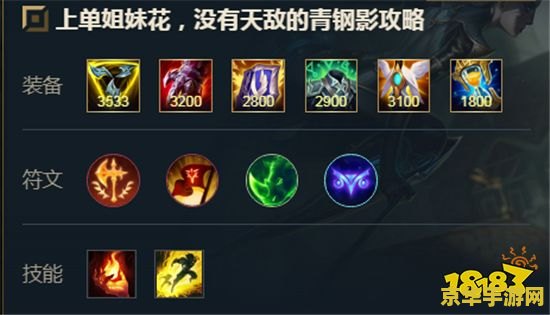 英雄联盟端游打野怎么出装 英雄联盟端游打野出装攻略