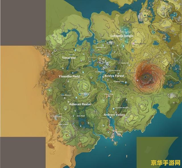 原神地图上水的位置 原神地图上水的位置探索