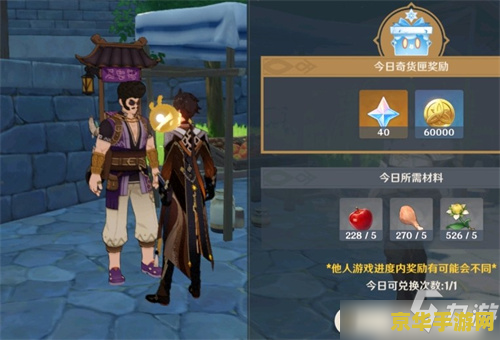 原神里面的百货奇货 原神百货奇货活动深度解析