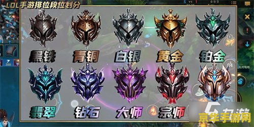 英雄联盟手游排位段位差距 英雄联盟手游排位段位差距分析