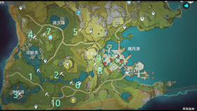 原神水晶矿富集点