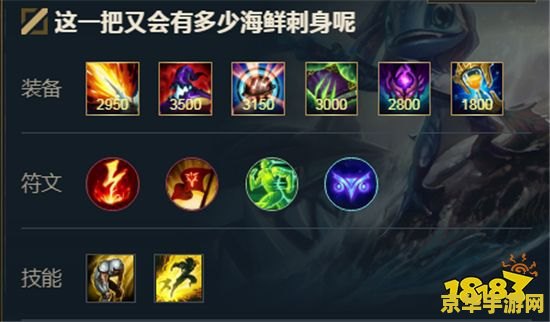 英雄联盟出装天赋大全