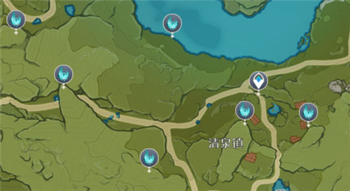 原神风神瞳位置固定吗