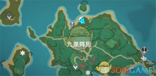原神五个墓碑的位置