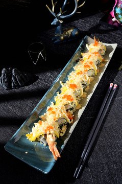 原神甜虾寿司特色料理