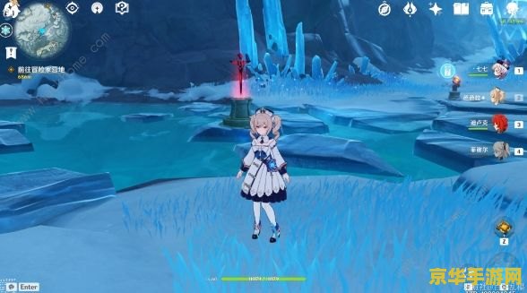 原神雪山七天神像冰块不见了