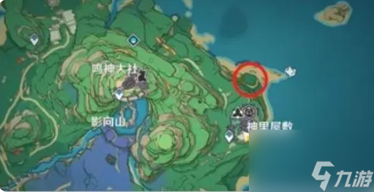原神神樱大祓三个位置